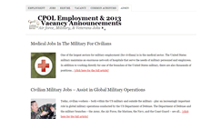 Desktop Screenshot of cpolemployment.com